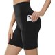 thumbnail image 1 of Leggings cortos de yoga con cintura alta de 8''/5'' para mujer, control de abdomen, 1 of 5