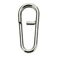 thumbnail image 1 of 100pcs Fishing Snap Swivel Hook Stainless Steel Oval Split-ring Lure Fishing Line Connector Lurefishing Tackles L, 1 of 8