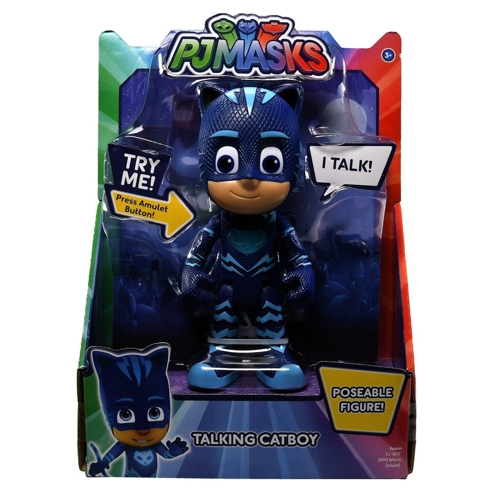 PJ Masks Talking Catboy Poseable Figure!, 3+ (Styles May Vary