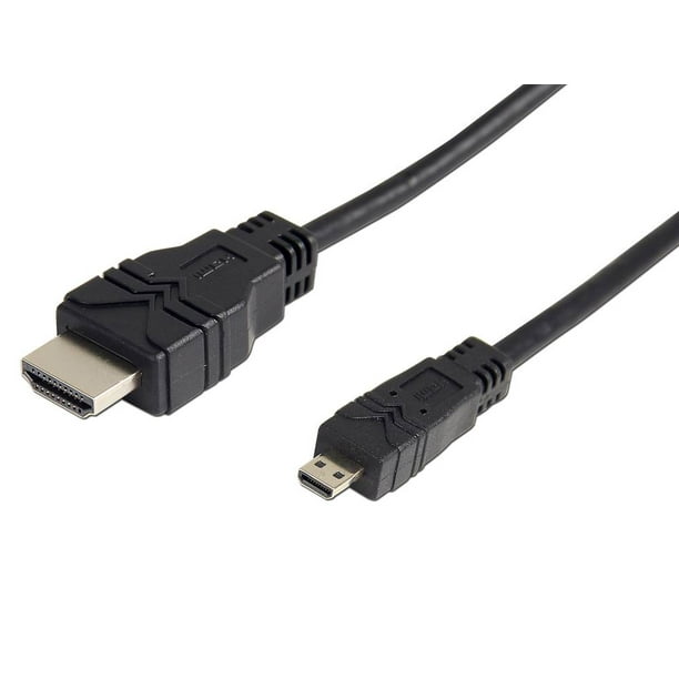 Cable de Vídeo Manhattan Micro HDMI a HDMI M-M 2m 324427