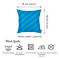 thumbnail image 4 of 18"x18" Memphis Square Printed Decorative Throw Pillow Cover, 4 of 6