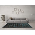 thumbnail image 3 of Ahgly Company Indoor Rectangle Persian Light Blue Traditional Area Rugs, 5' x 8', 3 of 4