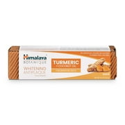 Himalaya Botanique Whitening Antiplaque Toothpaste, Mint Flavor with Turmeric & Coconut Oil, 4 oz