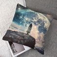 thumbnail image 7 of Ullo0ord Dream Square Throw Pillow Cover Home Living Room Cushion Sofa Patio Car Indoor Outdoor New Home Bed Modern Home Art Decor Throw Pillow Cover 22x22in, 7 of 7