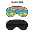 thumbnail image 2 of PAYOHTO Cool Slogan Hawaii Soft Sleep Mask Comfort Pure Silk Eye Cover for Travel Office Camping, 2 of 7