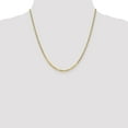 thumbnail image 2 of 14K Yellow Gold chain Curb 20 in 2.2 mm 2.2mm Flat Beveled, 2 of 5