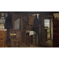 thumbnail image 3 of Hans Smidth 14x11 Black Modern Framed Museum Art Print Titled - Interior from a Farmhouse (1902 - 1903), 3 of 5
