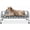 Cushion-(M-), variant on Elevated Raised Outdoor Bed - Cooling Washable with Guardrail, Durable & Breathable Mesh Pet Hammock Beds with Stainless Pipe Frame for Small Pets (Cushion-M)