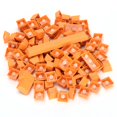 thumbnail image 2 of Teclas PBT de diseño ergonómico, resistentes al aceite, coloridas, 108 teclas para videojuegos, para teclado mecánico, color naranja, 2 of 14