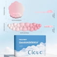 thumbnail image 3 of TECKNET BASICS Cloud Ergonomic Mouse Pad with Wrist Rest, Memory Foam Support & Non-Slip Base for Pain Relief, Office & Gaming, Pink, 3 of 8