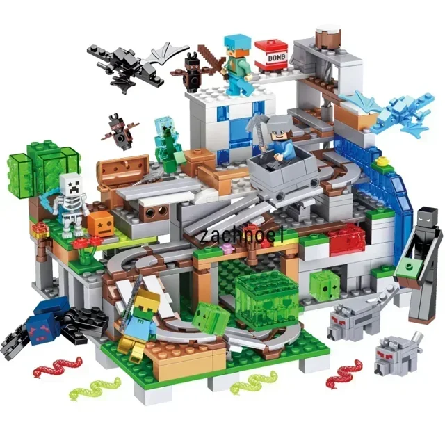 MINI TreeHouse Alex Zombie Action Building Blocks Juegos de modelos clásicos Ladrillos Kits para niños Juguetes para niños