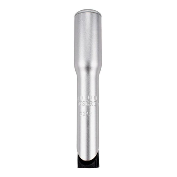 Manillar de Manillar Horquilla Rosca Adaptador de vástago suelto 22,2-25,4 mm Componentes de vástago 22,2mm Plata 222 mm DYNWAVEMX Adaptador de potencia para canilla de bicicleta