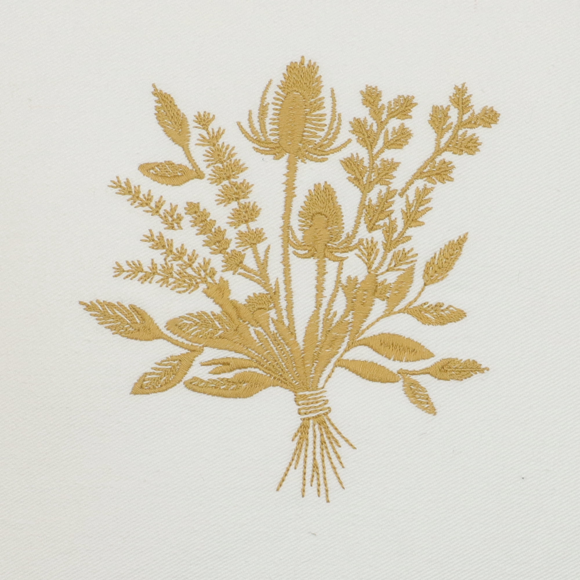 The Pioneer Woman White Denim Square Pillow