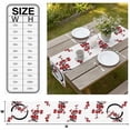 thumbnail image 3 of Cherry Blossom Table Runner Asian Japanese Red Plum Flower Tablerunners 14 x 72 Inch, Table Decorations Tabletop Scarf for Summer Gathering Holiday Farmhouse Kitchen Dining Decor, 3 of 8