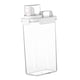 thumbnail image 2 of Contenedor de detergente para ropa, caja de almacenamiento, multiusos, resistente, transparente, hermético, dispensador de suavizante, barril para det 2300 ml, 2 of 9
