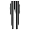 thumbnail image 4 of Arlun Women's Black White Striped Ankle Length Stretchy Legging Pants Soft Comfort High Waist Thin Breathable Yoga Pants 2025 Fashion Zebra Print Ankle Length Leggings Black XL, 4 of 4