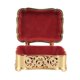 thumbnail image 1 of Vintage Style Metal Jewelry Storage Box Small Treasure Chest Trinket Organizer for Earrings Necklaces Bracelets Rings Gold, 1 of 2
