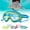 #02, variant on HD Children's Large Frame Waterproof and Anti-Fog Swimming Goggles Ultra Wide Vision, Favorabler Crosmicopic Goggles