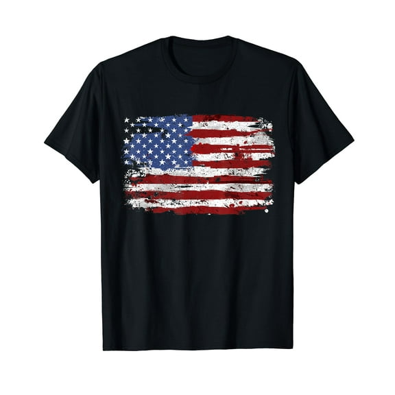 American Flag USA United States of America US 4th of July T-Shirt Gift Men Women Shirt Cute