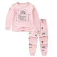 thumbnail image 2 of Conjuntos de pijamas para niñas, ropa de dormir para niños, pijamas de manga larga para el hogar, pijamas de Navidad, 2 of 4