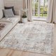 thumbnail image 1 of Alfombra de Área Boho Lavable Fácil 200x300cm Ladrillo Gris, 1 of 8