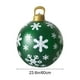 thumbnail image 3 of pstuiky Adorno navideño de 60 cm para exteriores, inflable navideño decorado, de PVC, para árbol de Navidad., 3 of 6