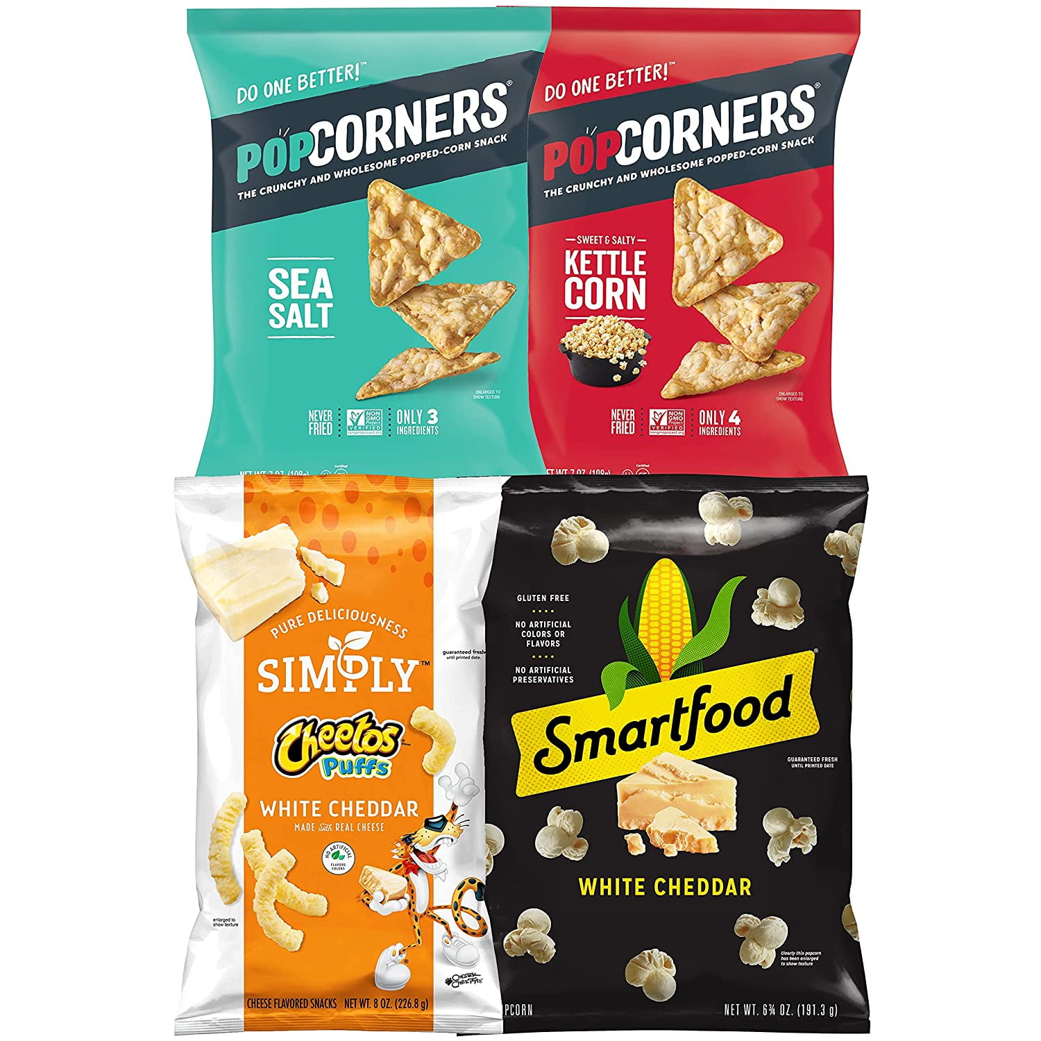 FritoLay Smart Snacks Variety Pack, Cheetos, Popcorners, Shareable Big