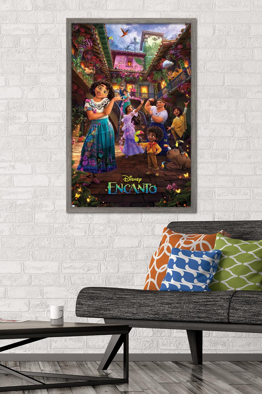Disney Encanto - Family One Sheet Wall Poster, 22.375" x 34" Framed