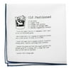 Ox and Bull Men's Old Fashioned Recipe Formal Handkerchief Fashion Pocket Square