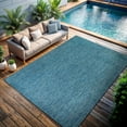 thumbnail image 3 of CAMILSON Solid Washable Waterproof Outdoor Indoor Area Rug Gray 10x14, 3 of 9
