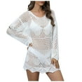 thumbnail image 2 of Sorties de Plage for Vêtements de Bain Robe Femme Mode Maillot de Bain Bikini Vêtements de Bain Plage Aguichant Maillot de Bain Ajouré Blouse Femmes Sorties de Plage sur Clearance, 2 of 9