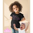 thumbnail image 2 of MISS POPULAR Big Sister Super Soft Short Sleeve T-Shirts for Big Sis Announcement, Promoted to Big Sister, Everyday Wear| Toddler to Big Girl Sizes, 2 of 5