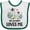 White and Green, variant on Inktastic Zebra My Gramps Loves Me Boys or Girls Baby Bib
