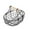 C, variant on Wedding Flower Girl Baskets Small Rustic Flower Basket Wedding Metal Basket with Handle Tiny Petal Basket for Flower Girl Kid Wedding Home Decor, 7.09 x 4.72 x 4.92 Inch