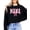 Black Sweatshirt, variant on Cute Mama Sweatshirt for Women Trendy Pink Bow Sweater for Mom Black Sweatshirt Adult Medium