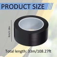 thumbnail image 6 of Duct Tape Vinyl Floor Tape, 108.27FT Strong Adhesive Anti-Curl Edge Sealing Tape, Floor Marking Tape No Residue Multipurpose for Gyms, Office, Home Carpet Anchoring, DIY Craft, Dance Studio, 6 of 7