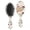 Fall Pumpkins and Autumn Leaves Pattern-1, variant on Fall Pumpkins and Autumn Leaves Pattern Hair Brush,Girls Detangling Hair Brush,Glide Through Tangles with Ease for Wet & Dry Hair