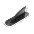 thumbnail image 4 of Yokua 2 Pcs Detachable Center Fin Kayak Skeg Tracking Fins Tail Vane Easy to Use, 4 of 9