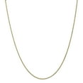 thumbnail image 1 of 10K Yellow Gold 1.25mm Spiga Chain Anklet Anklet 10 Inch, 1 of 6