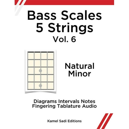 Beams 6 String Bass - Bass Scales 5 Strings Vol. 6 - eBook