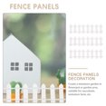 thumbnail image 4 of KONTONTY 10pcs Small Fence for Decor Resin for Succulents Display Home Decoration, 4 of 8