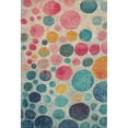 thumbnail image 2 of Addison Rugs Mayfield Premium Machine Washable Transitional Geometric Teal Rectangle Rug, 8' x 10', 2 of 7