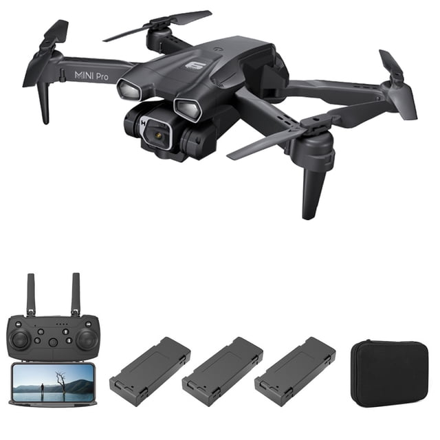 Drone plegable con control remoto UAV Flip 3D FPV para adultos principiantes (Battery3)