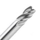 thumbnail image 5 of 2 fresas HSS de 6 mm y 4 flautas para corte de metal, grabado y fresado, herramienta CNC, 5 of 13