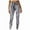 Gray, variant on Buigttklop Pants for Women 2024 Casual Women Printed Gradient Span Ladies High Waist Wide Leg Trousers Yoga Pants Long Pants