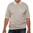 thumbnail image 2 of Classics by Palmland Jacquard Short Sleeve Banded Bottom Shirt, 2 of 4