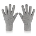 thumbnail image 2 of Zpanxa Womens Mens Winter Gloves Wool Knitted Touch Screen Gloves Winter Warm Gloves Cold Weather Thermal Snow Gloves, 2 of 4