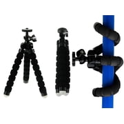 Acuvar 6.5 Inch Bendable Tripod for Small Digital Cameras Compact Flexible Tripod Stand for iPhone Android Smartphones Vlogging Photography Video Recording Travel Compatible with DSLR Cameras