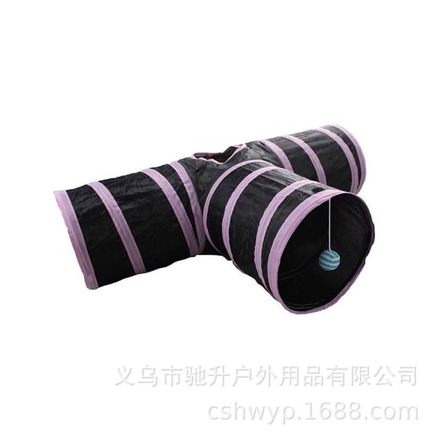 Túnel para gatos Tee Paper Pet Cat Tunnel Cat Drill Carpa Nido Plegable Divertidos Juguetes para gatos