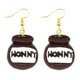 thumbnail image 1 of Pendiente de gota de resina para mujer Tan Jianjun unisex, 1 of 2